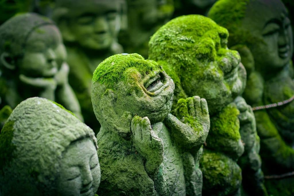 Statue in Kyoto